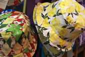 Colourful children's sunhats